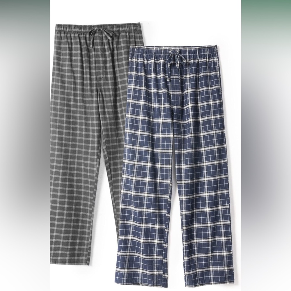 L DAVID ARCHY Pajama Pants Cotton Lightweight Bottoms Comfy Lounge Sleepwear PJs